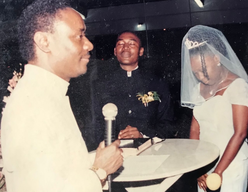 Wedding moment